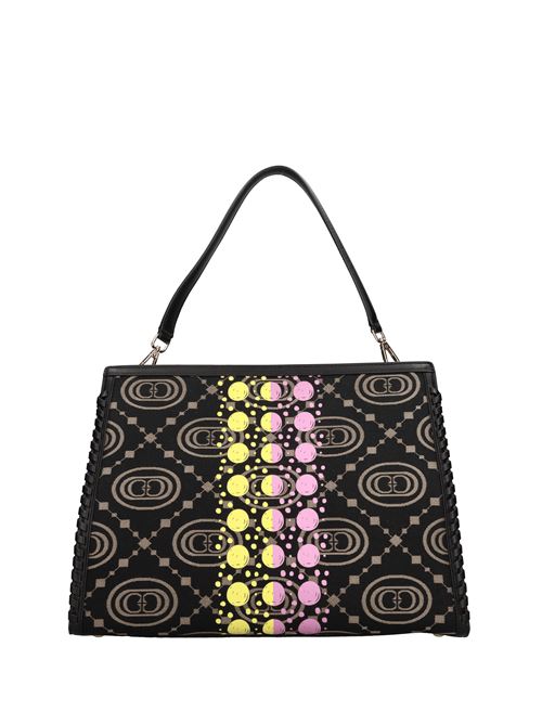 Borsa Monogram in tessuto e pelle LA CARRIE | 141P-TA-142-JALNERO